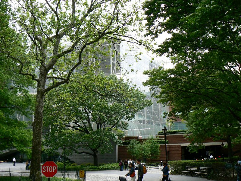Central Park et autour: rose center for earth and space
